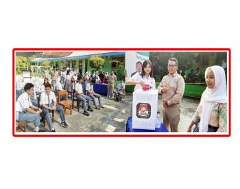 SMA Perguruan Rakyat 1 Sukses Gelar Pelaksanaan Pemilihan Ketua dan Wakil Ketua OSIS Bernuansa Pemilu